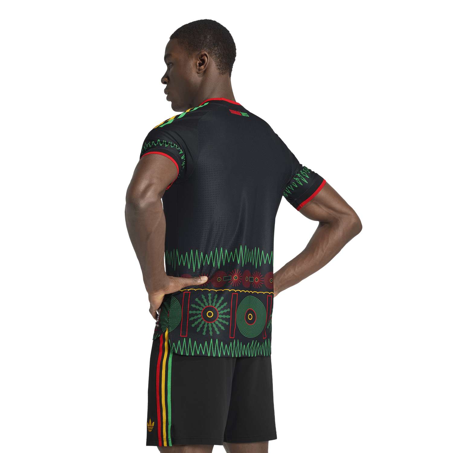 Jamaica 26 Away Authentic Jersey - Men's